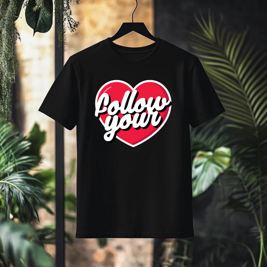 FOLLOW YOUR HEART TEE