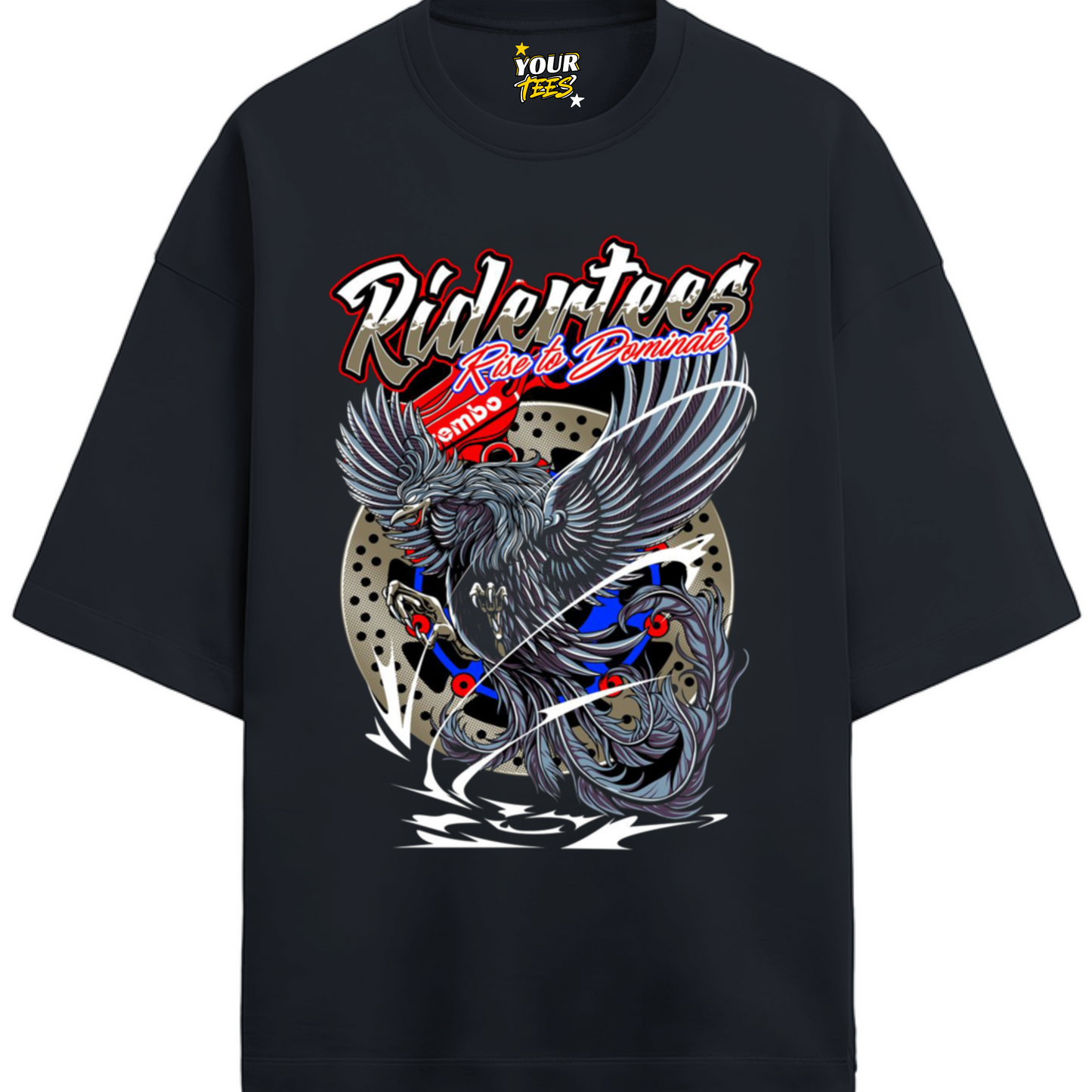 RIDER PREMIUM OVERSIZE TEE