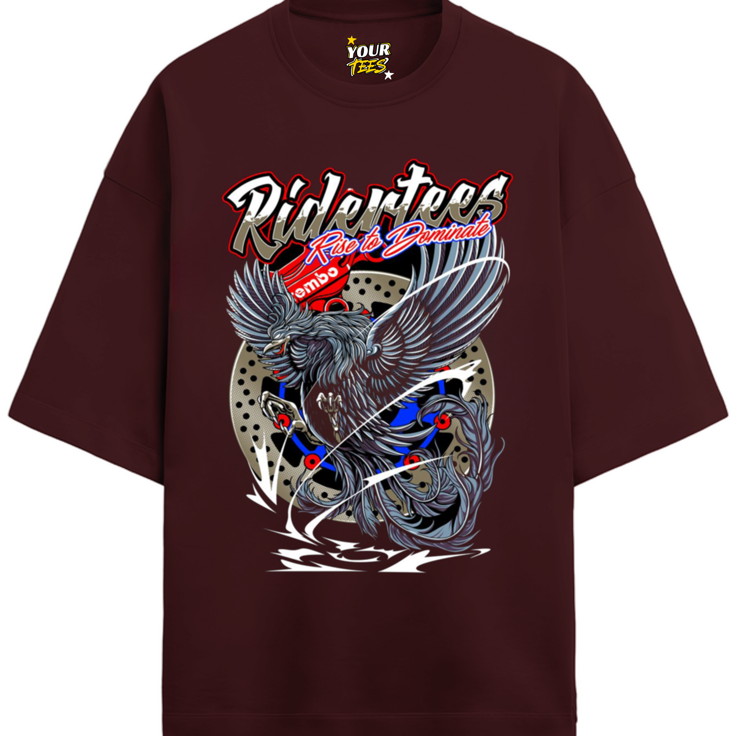 RIDER PREMIUM OVERSIZE TEE