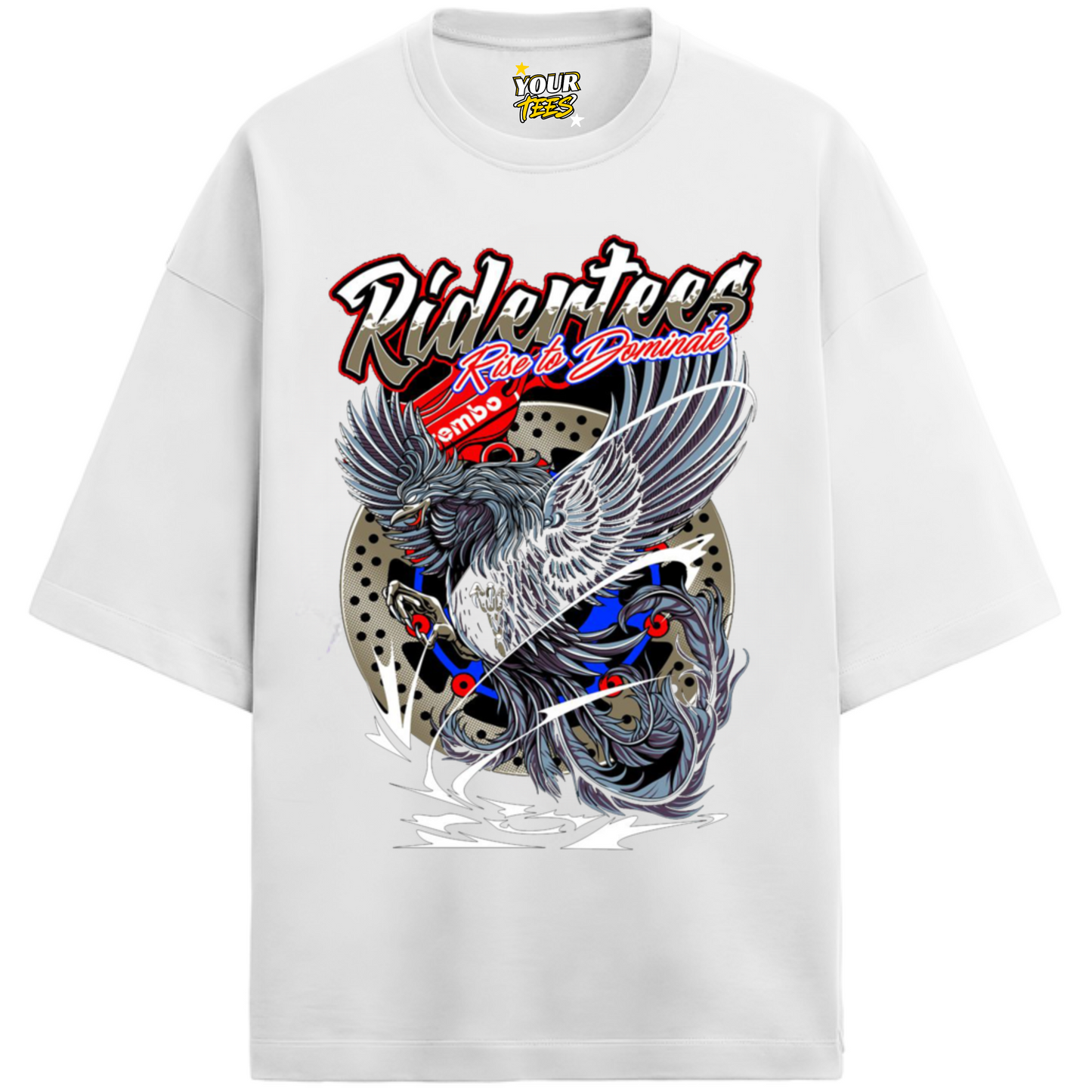 RIDER PREMIUM OVERSIZE TEE